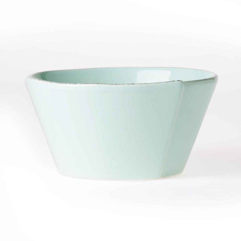 Vietri Vietri Lastra Stacking Cereal Bowl - Available in 6 Colors Aqua LAS-2602A