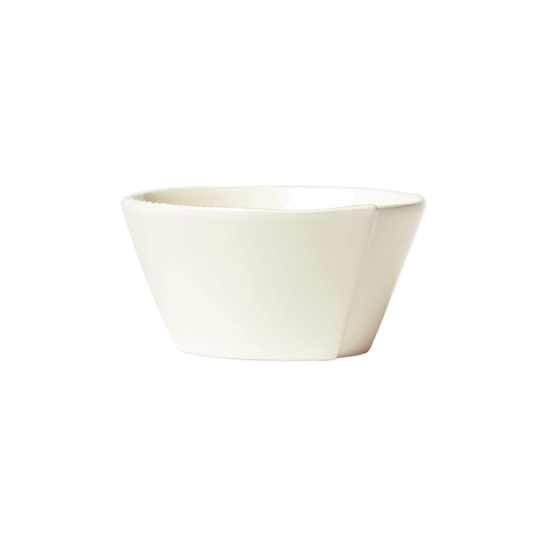 Vietri Vietri Lastra Stacking Cereal Bowl - Available in 6 Colors Linen LAS-2602L