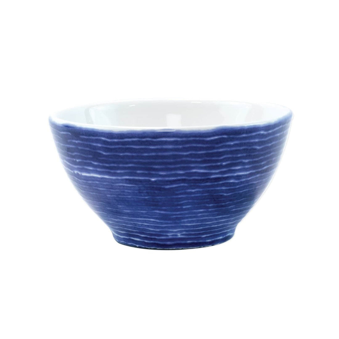 Vietri Vietri Viva Santorini Stripe Cereal Bowl - Blue & White VSAN-003005D
