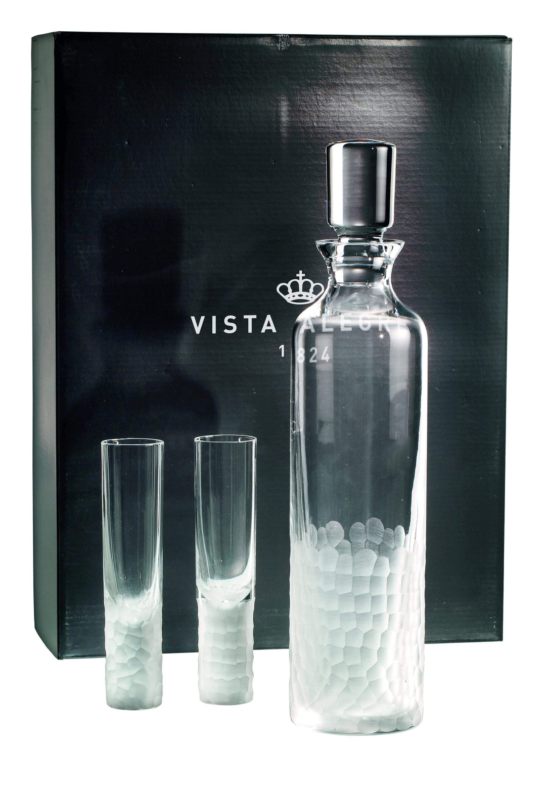 Vista Alegre Vista Alegre Artic Vodka Decanter with 4 Shot Glasses 48000310