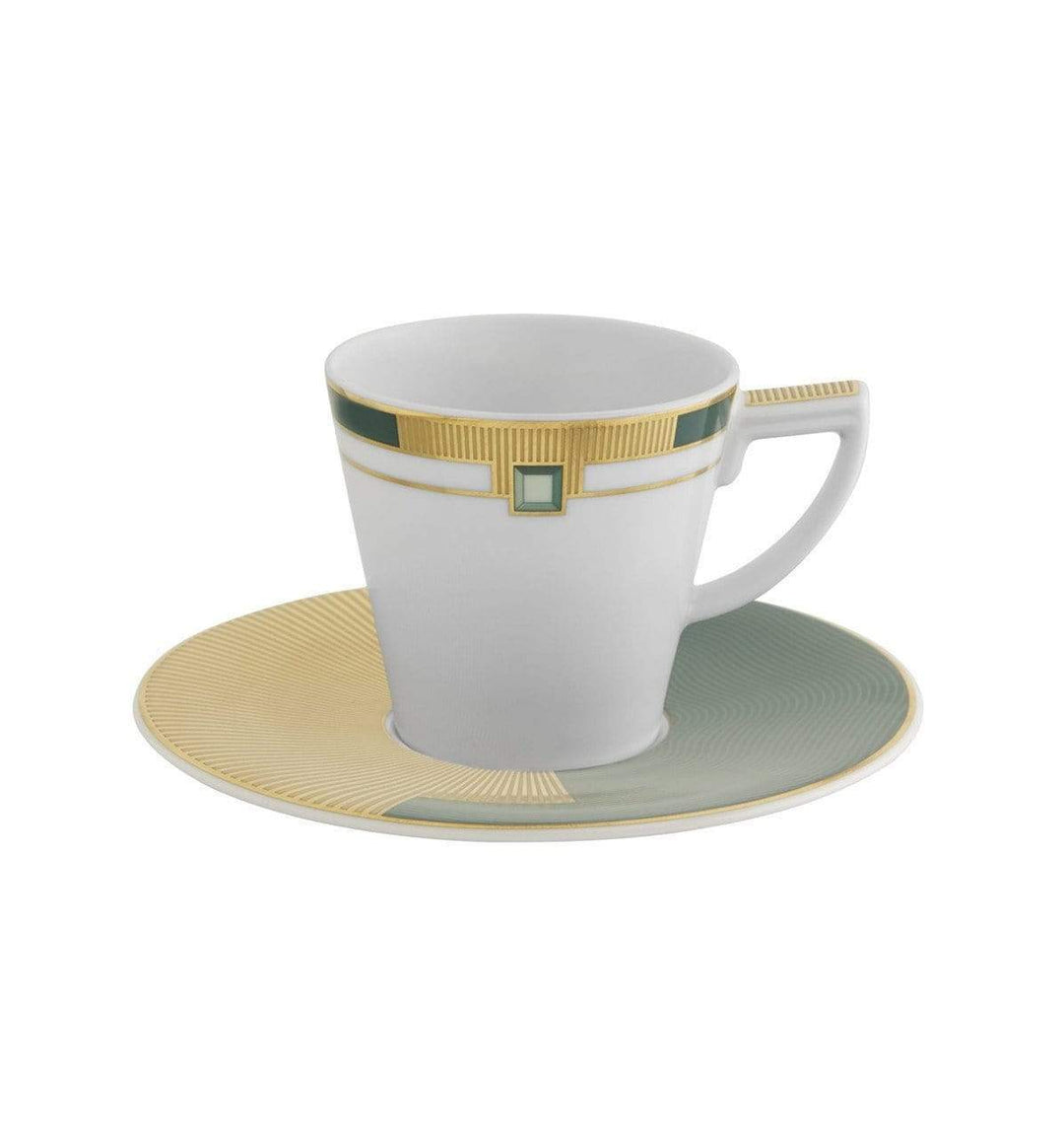 Vista Alegre Vista Alegre Emerald Espresso Cup & Saucer 21122008